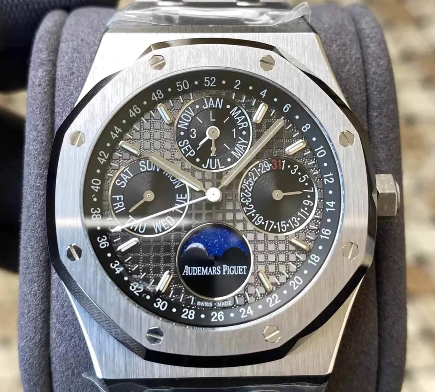 Audemars Piguet Royal Oak 26609TI.OO.1220TI.01 APS Factory 1:1 Best Edition Replica Watch Grey Dial